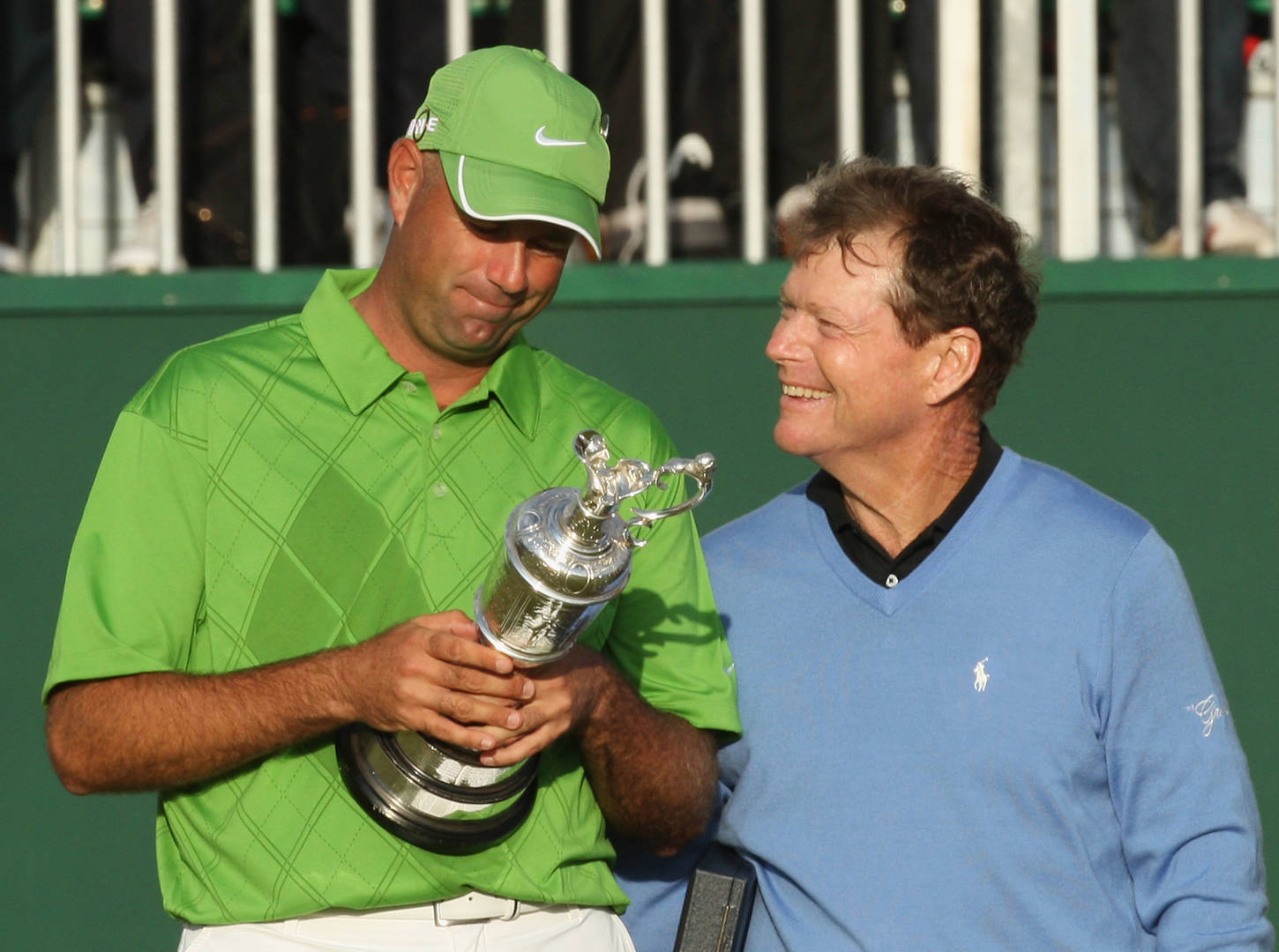 Stewart Cink Tom Watson 2009